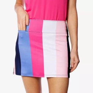Golftini striped skirt